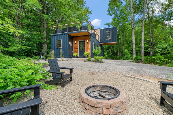 Steelhaven - 3 Bedroom 1000 sqft Hybrid Shipping Container Home, Michigan