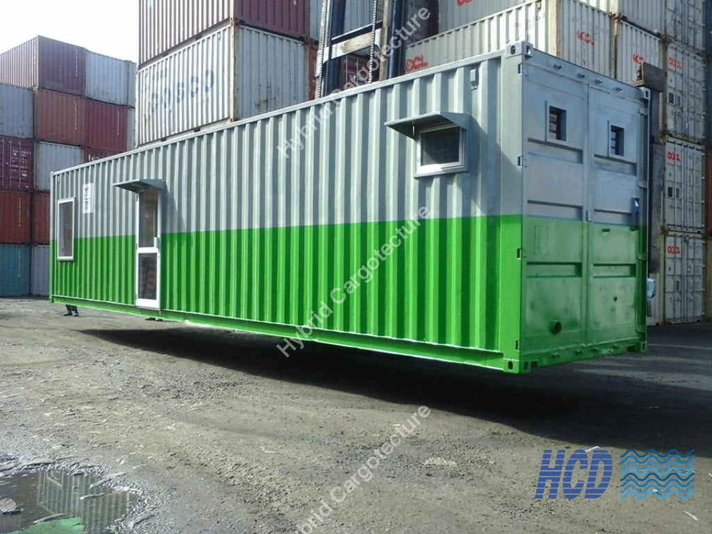 40 ft Hybrid Office Container - Hybrid Cargotecture Development | We are Sri Lanka’s #1 innovative supplier in shipping container and civil building solutions, hybrid hotels, hybrid homes, shipping container homes, including office containers, shipping container office, ISO containers, shipping container conversion and steel fabricated boxes..