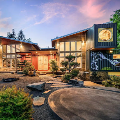 Asian-Inspired 4 Bedroom Shipping Container Home – Vancouver, Washington