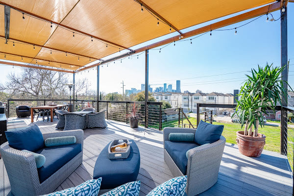 4-Bedroom Shipping Container Home with Roof Terrace, Houston, Texas
