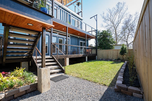 4-Bedroom Shipping Container Home with Roof Terrace, Houston, Texas
