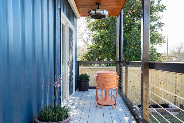 4-Bedroom Shipping Container Home with Roof Terrace, Houston, Texas