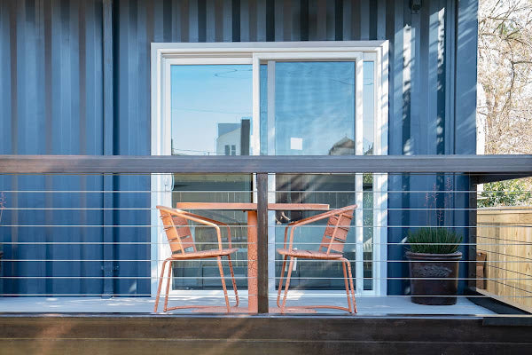 4-Bedroom Shipping Container Home with Roof Terrace, Houston, Texas