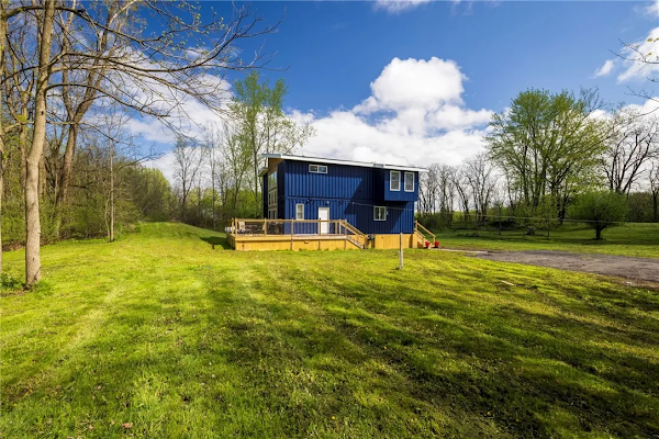 4 Bedroom Shipping Container Home with Atrium in Waterloo, New York