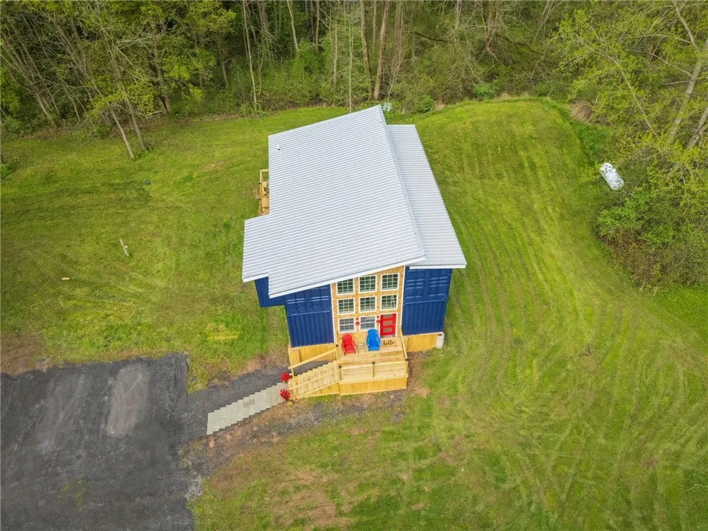 4 Bedroom Shipping Container Home with Atrium in Waterloo, New York
