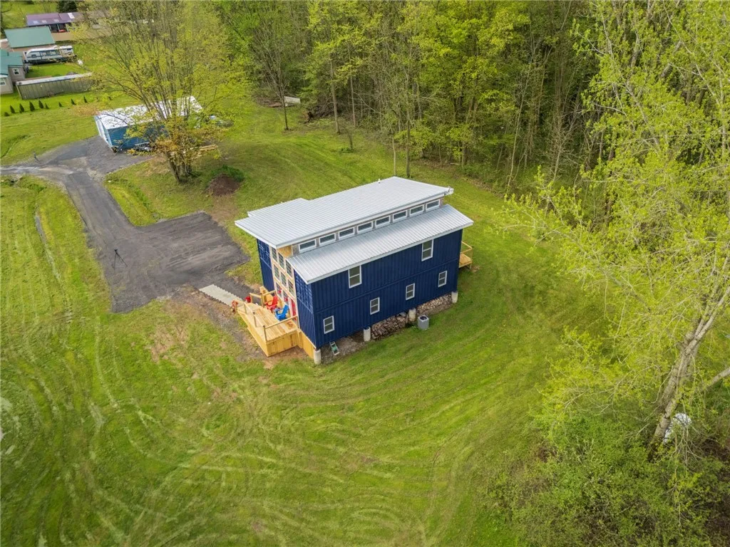 4 Bedroom Shipping Container Home with Atrium in Waterloo, New York