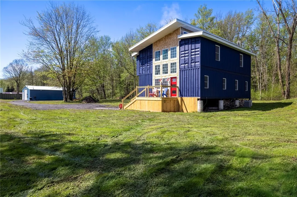 4 Bedroom Shipping Container Home with Atrium in Waterloo, New York