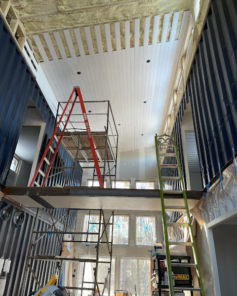 4 Bedroom Shipping Container Home with Atrium in Waterloo, New York
