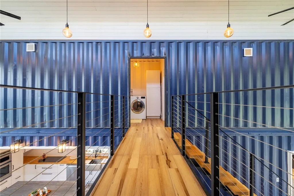 4 Bedroom Shipping Container Home with Atrium in Waterloo, New York