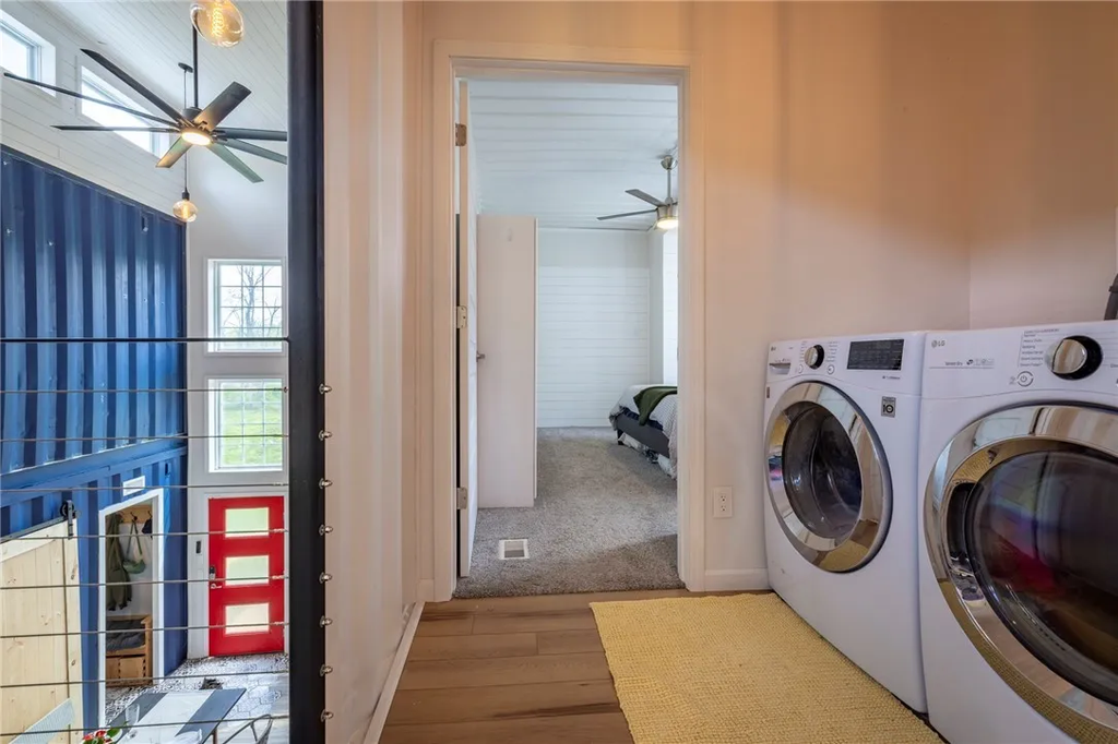 4 Bedroom Shipping Container Home with Atrium in Waterloo, New York