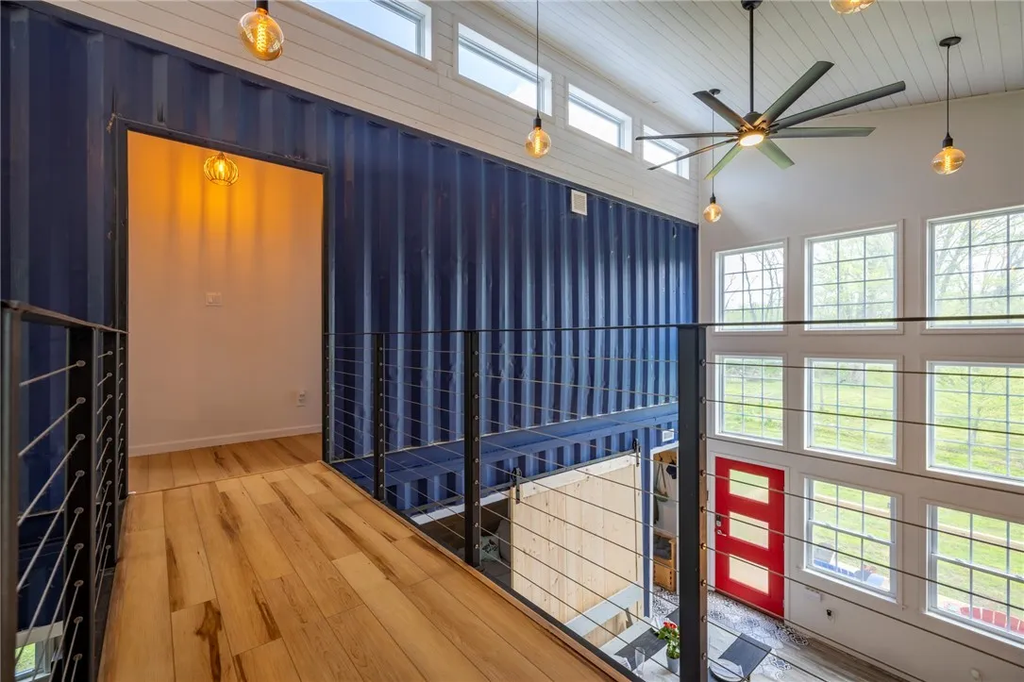 4 Bedroom Shipping Container Home with Atrium in Waterloo, New York