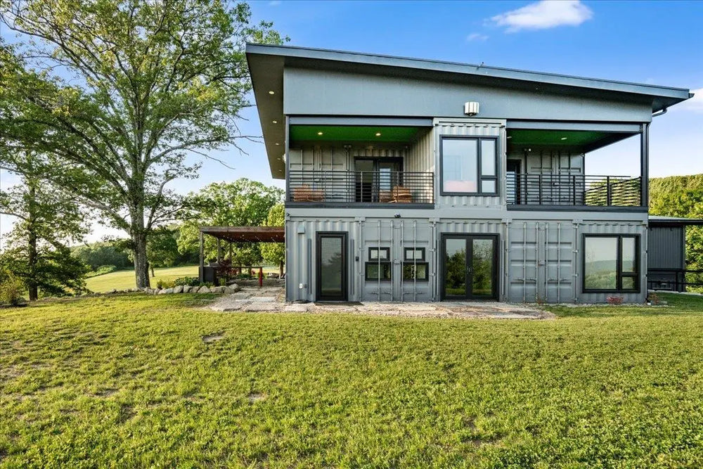 $5.2M Shipping Container Mansion Redefines Luxury Living in New Hampshire