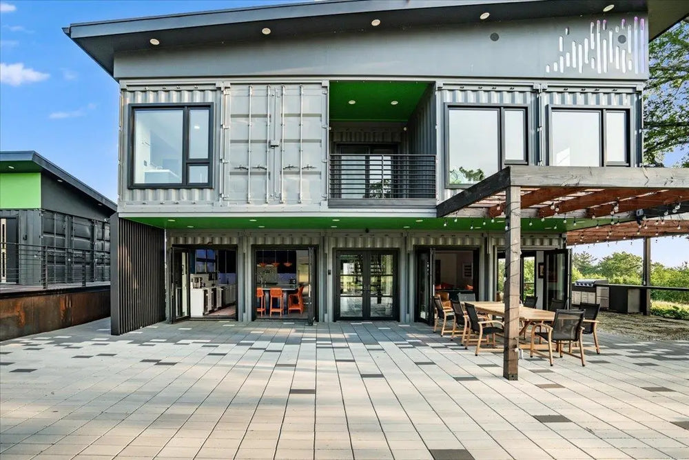 $5.2M Shipping Container Mansion Redefines Luxury Living in New Hampshire