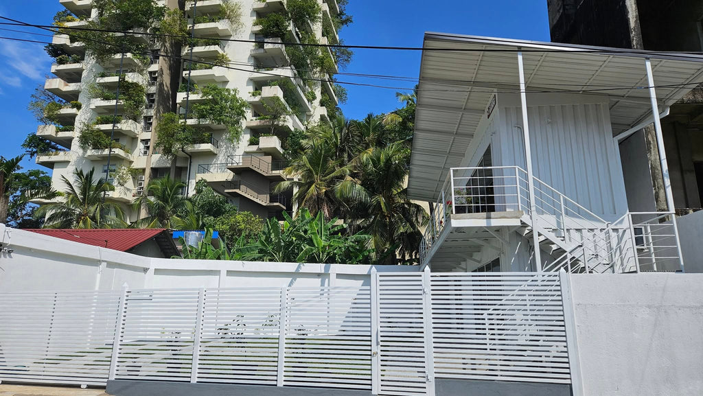 Two-Storey Container House in Rajagiriya