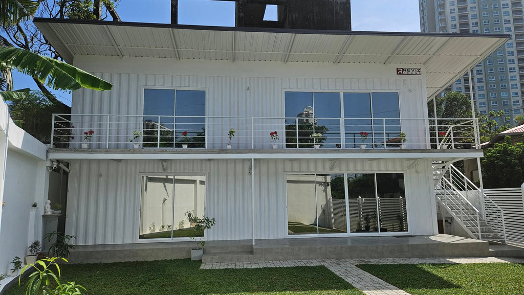 Two-Storey Container House in Rajagiriya