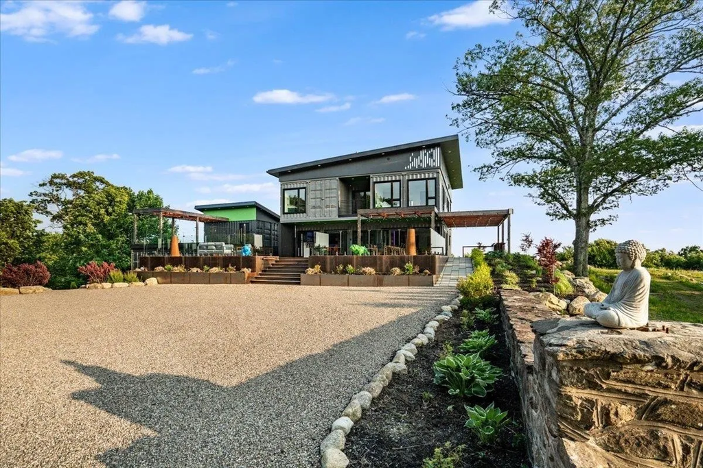 Kennedy Estate — 5,000 sqft Luxury Shipping Container Home, Winchester, New Hampshire