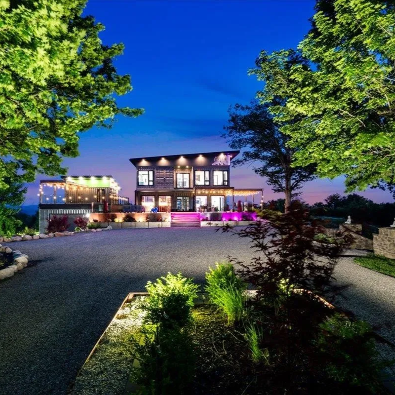 Kennedy Estate — 5,000 sqft Luxury Shipping Container Home, Winchester, New Hampshire