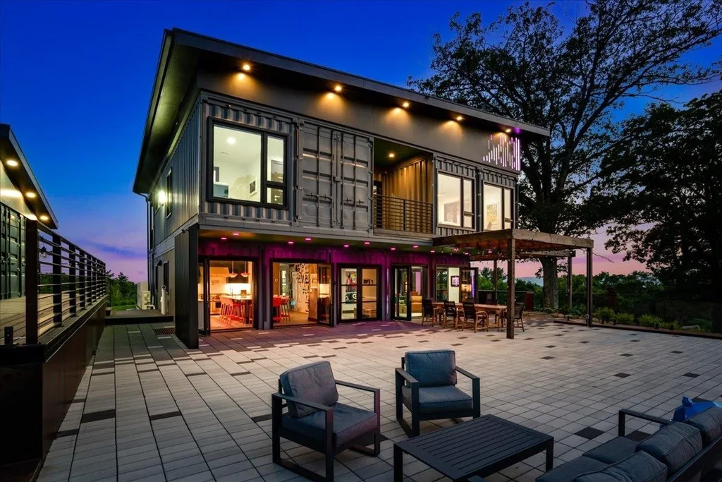 Kennedy Estate — 5,000 sqft Luxury Shipping Container Home, Winchester, New Hampshire