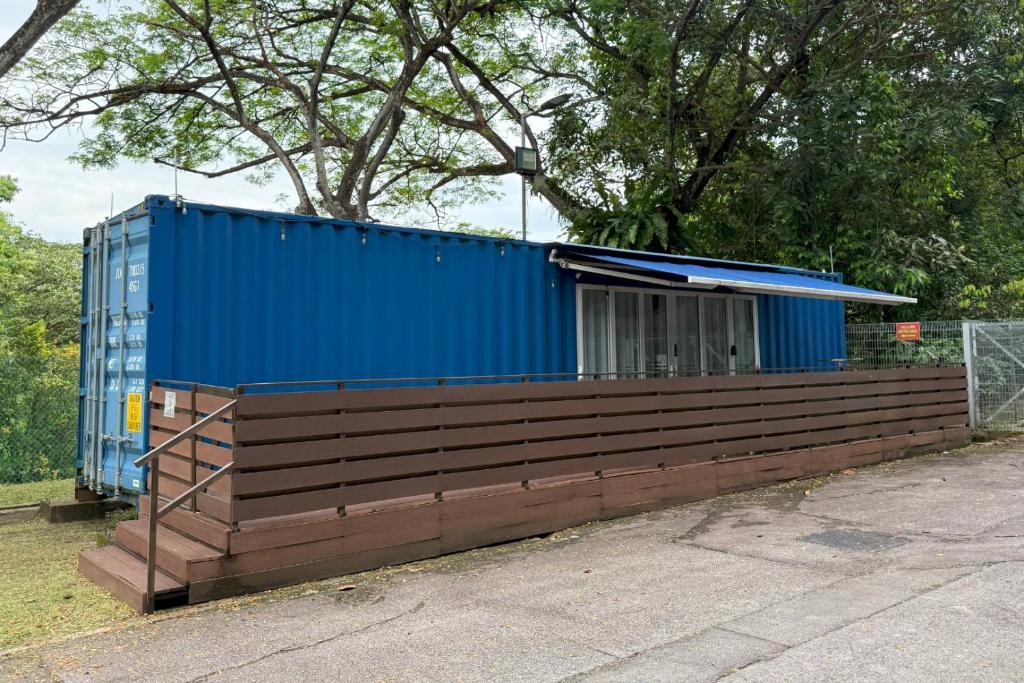 Shipping Container Hotel at Haw Par Villa – Singapore