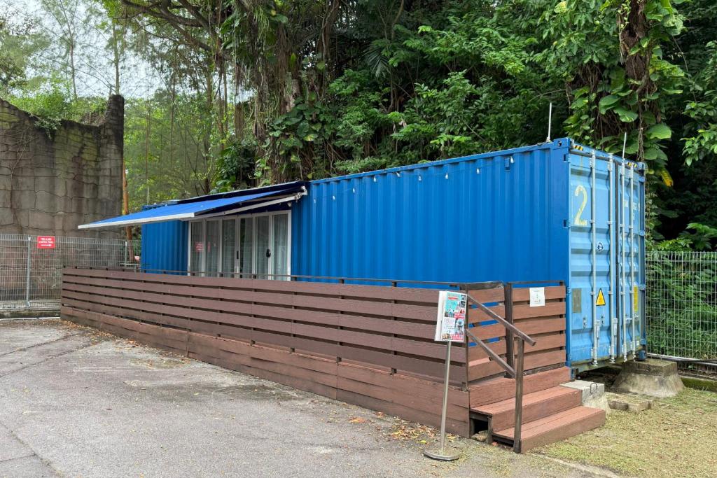 Shipping Container Hotel at Haw Par Villa – Singapore