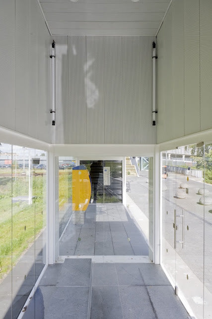 Barneveld Noord Shipping Container Railway Station – Netherlands