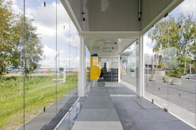 Barneveld Noord Shipping Container Railway Station – Netherlands