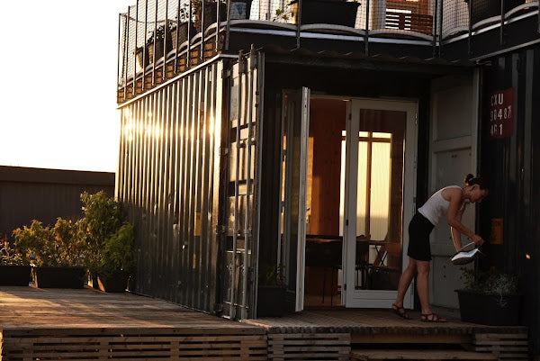 CPH Shelter - Compact, Affordable Student Units From Shipping Containers, Copenhagen, Denmark