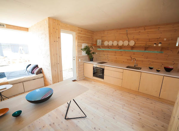 CPH Shelter - Compact, Affordable Student Units From Shipping Containers, Copenhagen, Denmark