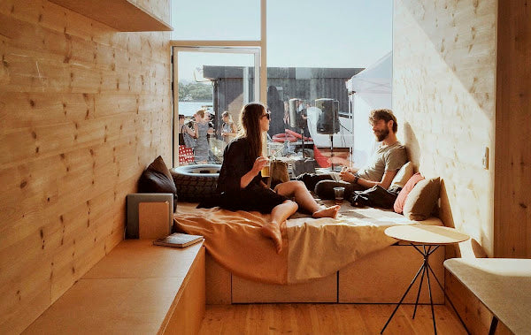 CPH Shelter - Compact, Affordable Student Units From Shipping Containers, Copenhagen, Denmark
