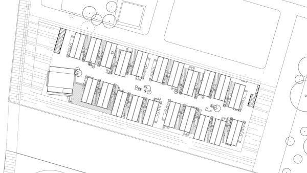 CPH Shelter - Compact, Affordable Student Units From Shipping Containers, Copenhagen, Denmark