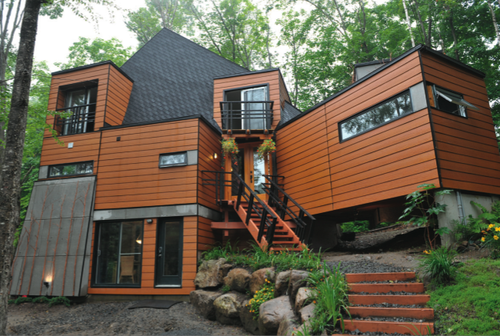 4 Bedroom Cargo Container Home with External Insulation, Quebec, Canada