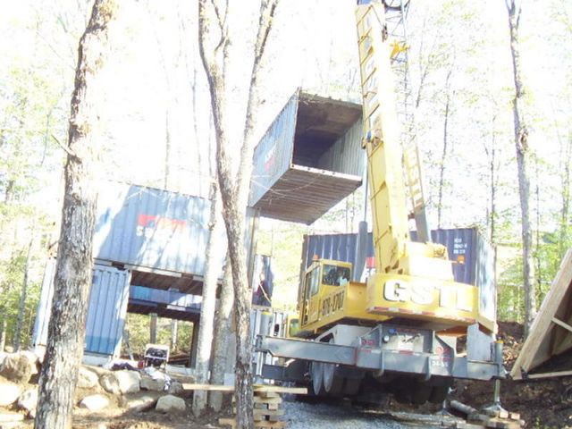 4 Bedroom Cargo Container Home with External Insulation, Quebec, Canada