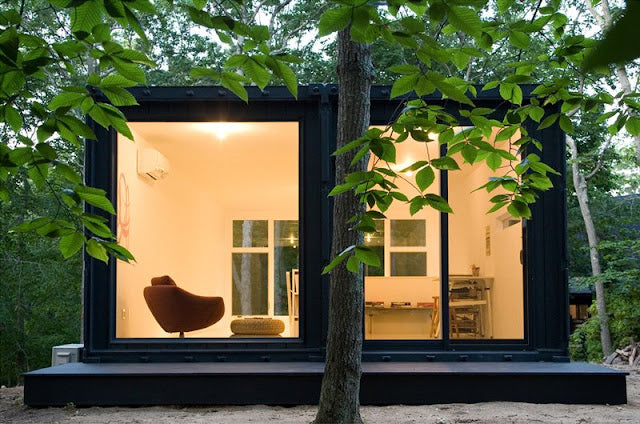 Shipping Container Art Studio, Long Island, New York
