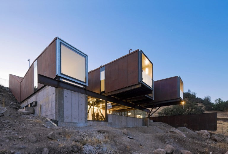 Caterpillar House – Shipping Container Home, Santiago, Chile