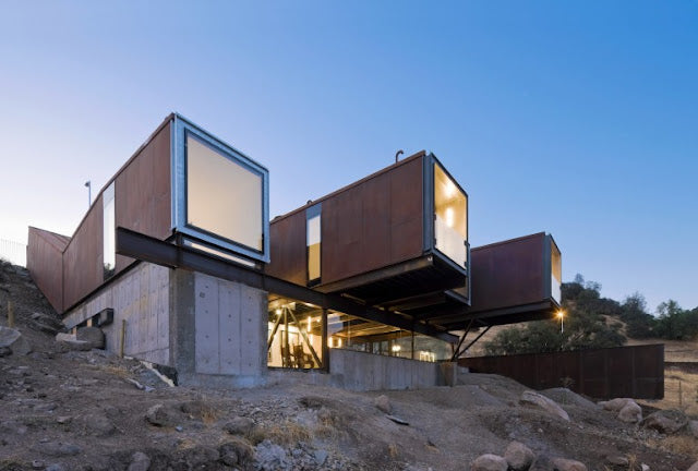 Caterpillar House – Shipping Container Home, Santiago, Chile