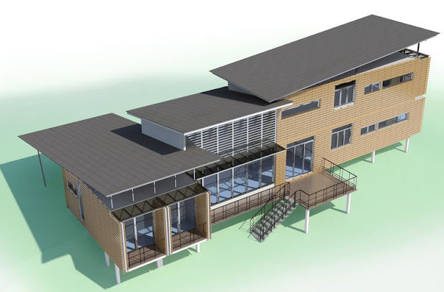 2500 sq ft Hybrid Container Resort Villa in Malaysia