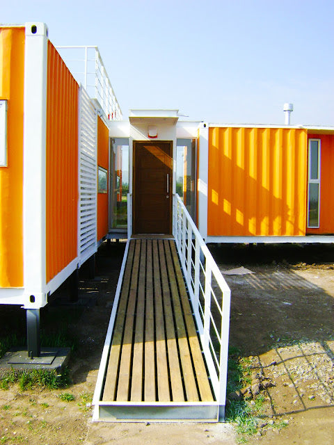 Earthquake-Resistant Modular Shipping Container Home
