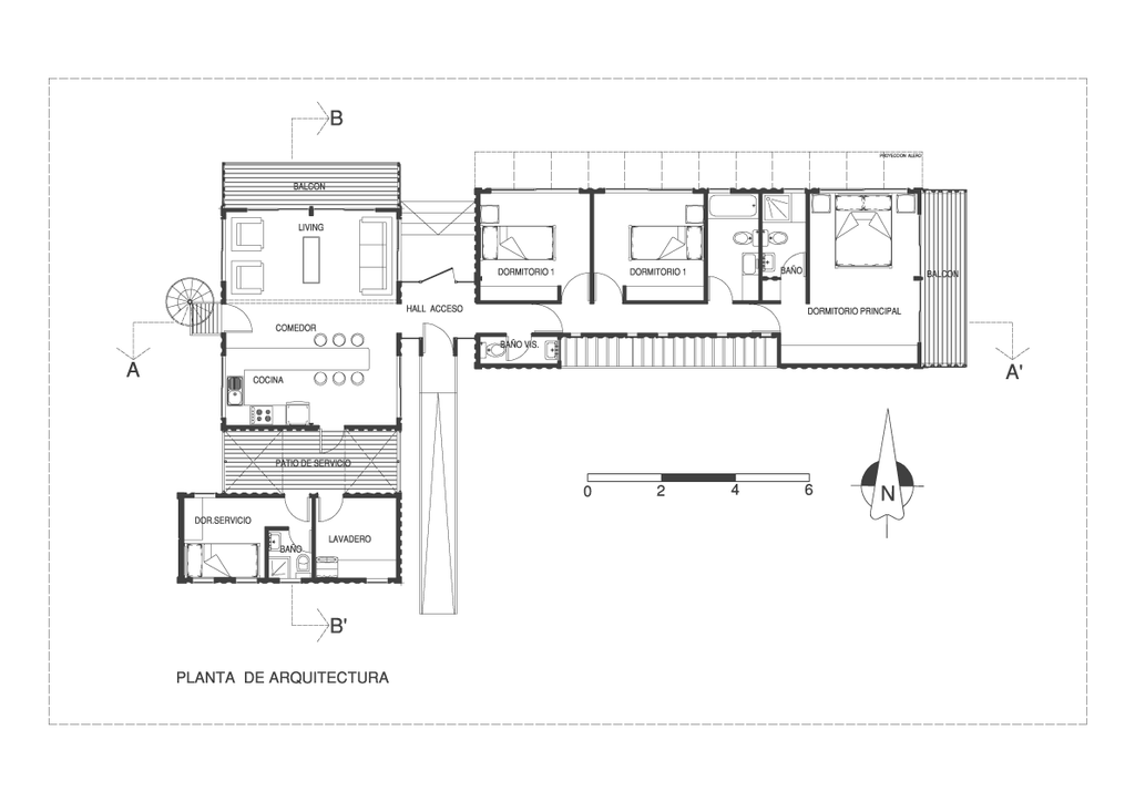Earthquake-Resistant Modular Shipping Container Home