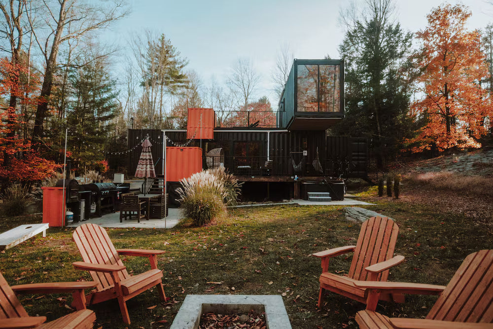 Eikonic Box – Shipping Container Airbnb Home in the Catskills, New York