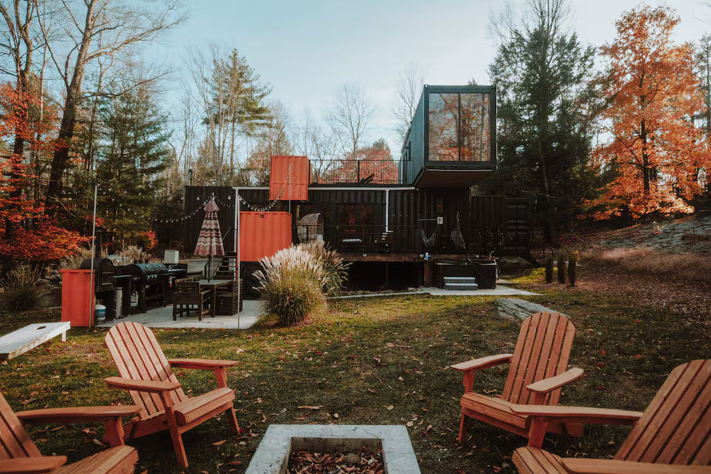Eikonic Box – Shipping Container Airbnb Home in the Catskills, New York - Second Image
