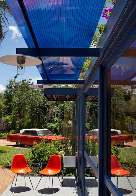 Shipping Container House with Green Roof, San Antonio, Texas
