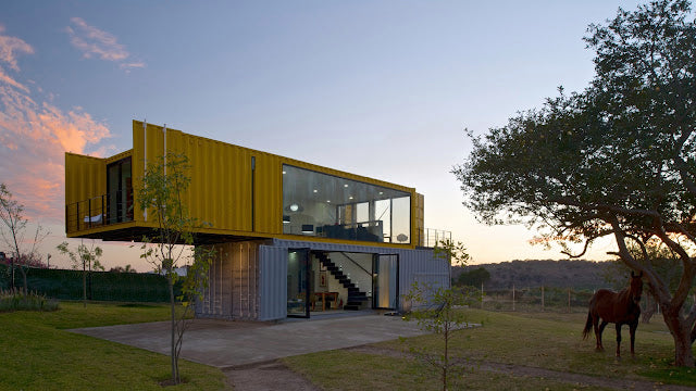 Huiini – 2 Bedroom Shipping Container House, Mexico