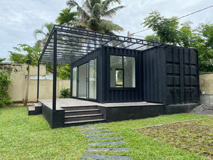Luxury 20ft container home in Sri Lanka by HCD
