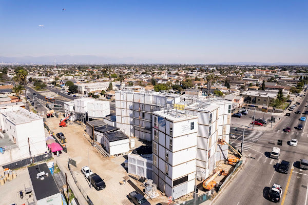 Isla Intersections – Modular Shipping Container Affordable Housing, Los Angeles