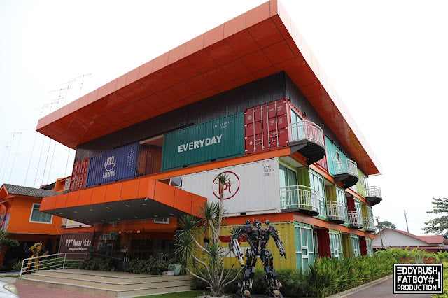 Multi-Storey Shipping Container Hotel – PPT Hotel, Muar, Malaysia