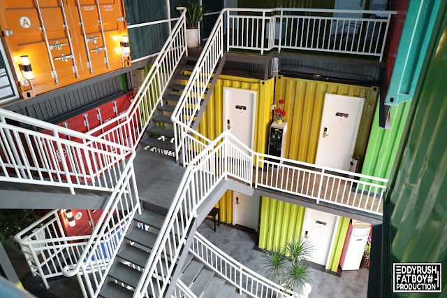 Multi-Storey Shipping Container Hotel – PPT Hotel, Muar, Malaysia