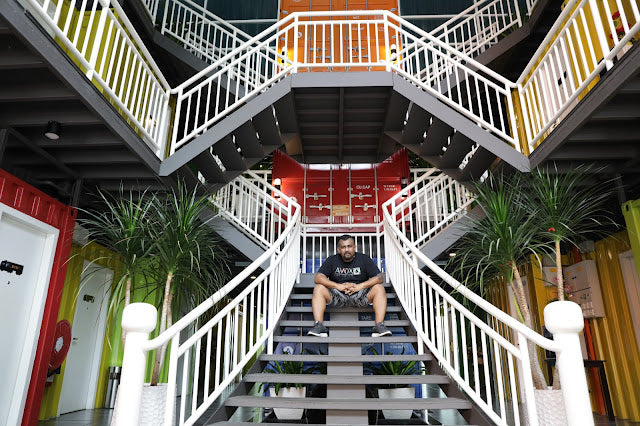 Multi-Storey Shipping Container Hotel – PPT Hotel, Muar, Malaysia
