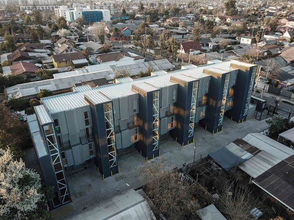 Low-Cost Shipping Container Housing for Students or Single Individuals, Santiago, Chile