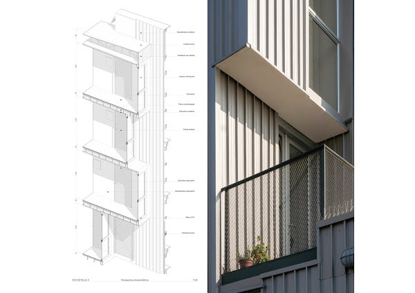 Low-Cost Shipping Container Housing for Students or Single Individuals, Santiago, Chile