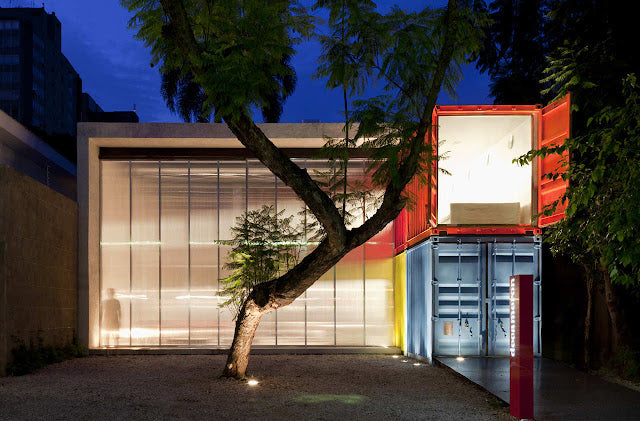 Decameron - Low Budget Colorful Shipping Container Store